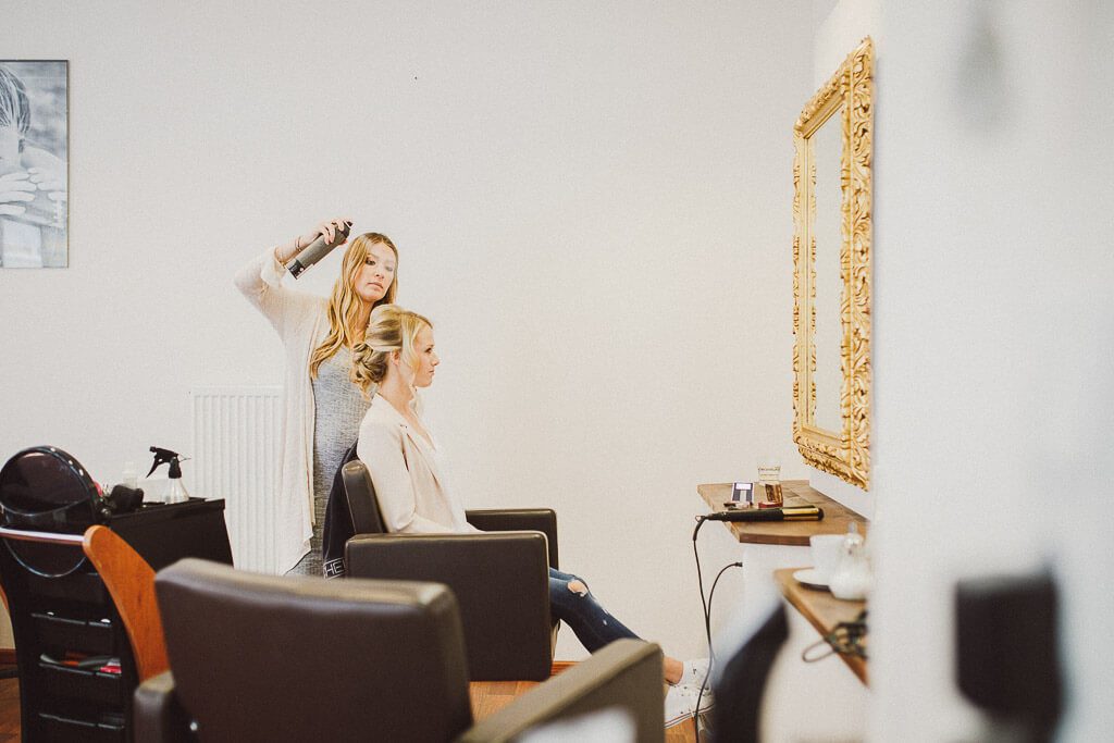 Brautstyling - Hochzeit Würzburg