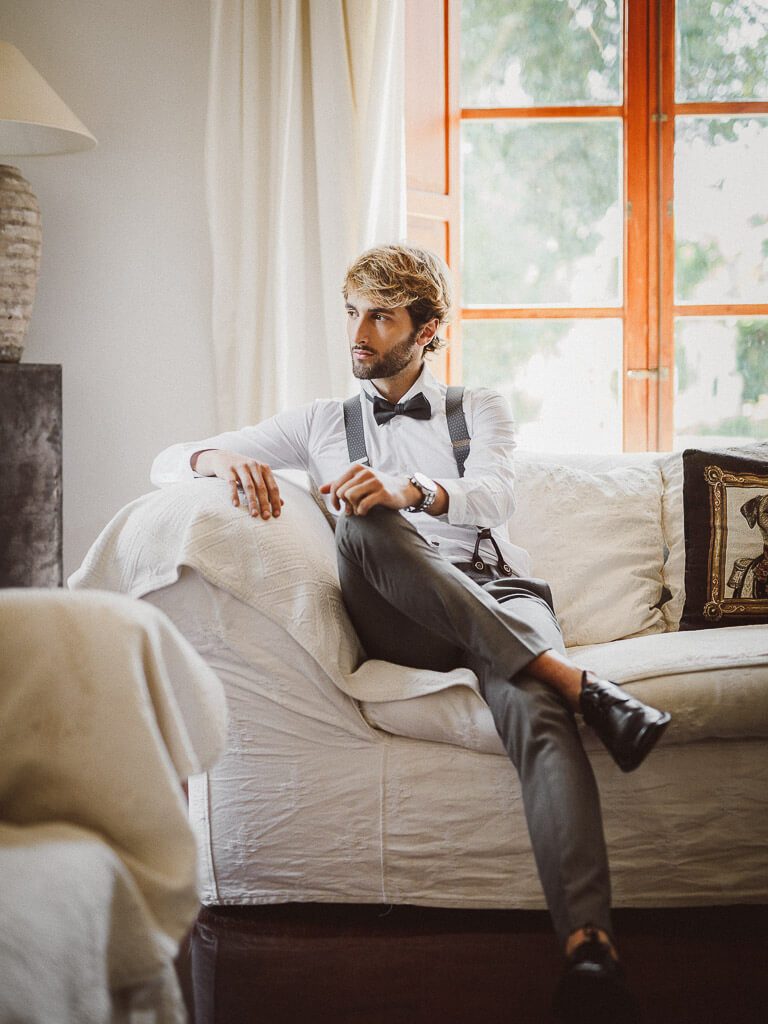 Bräutigam - Finca Wedding Mallorca
