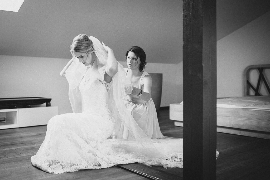 Braut Portrait - Hochzeit Würzburg