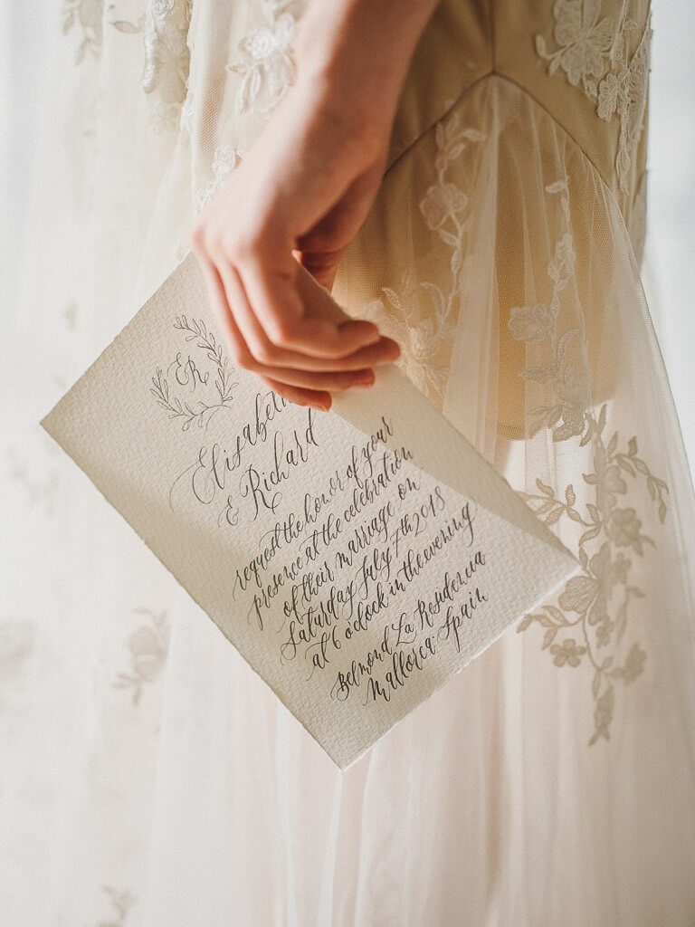 Hochzeitseinladungen retro - Hochzeit auf Mallorca