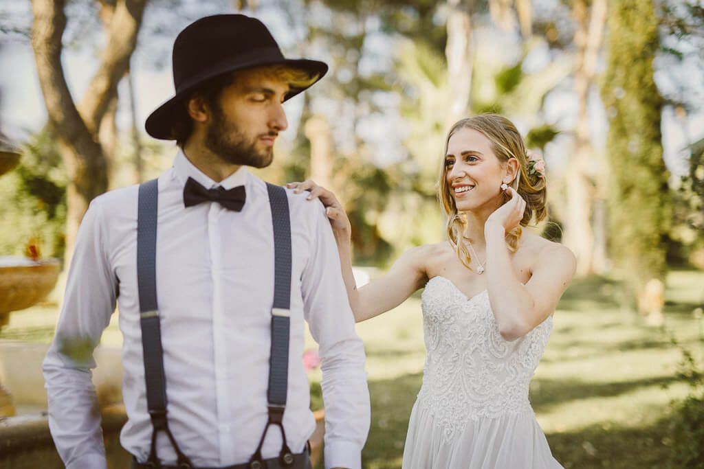 Braut und Bräutigam Hochzeitsfotos Mallorca