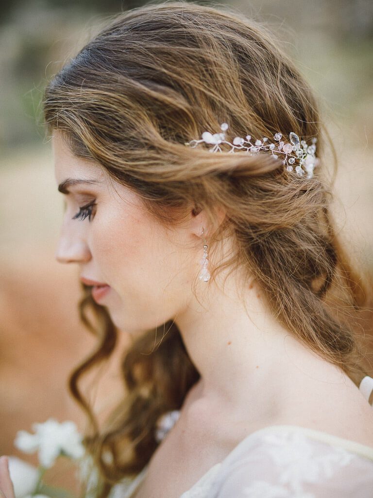 Brautfrisur offene Haare - Mallorca Wedding Belmond la Residencia