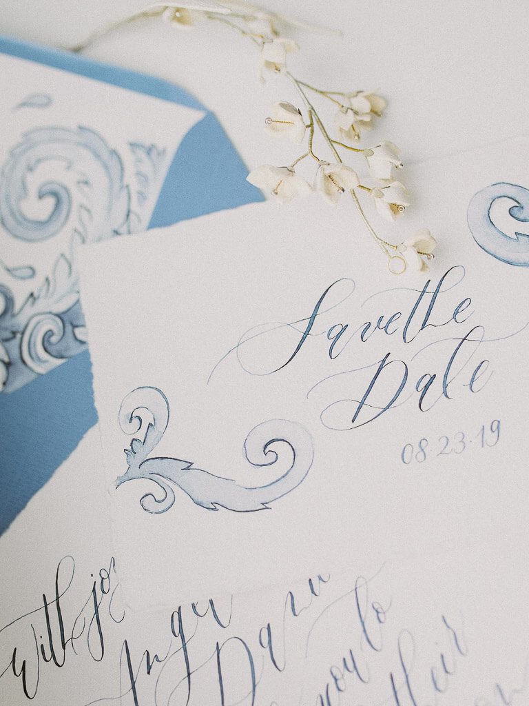 Wedding in Portugal stationary