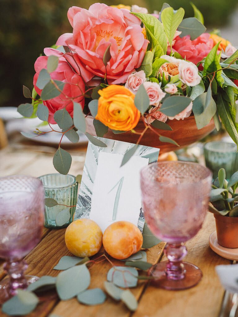 Tischdeko Hochzeitsfotos Mallorca