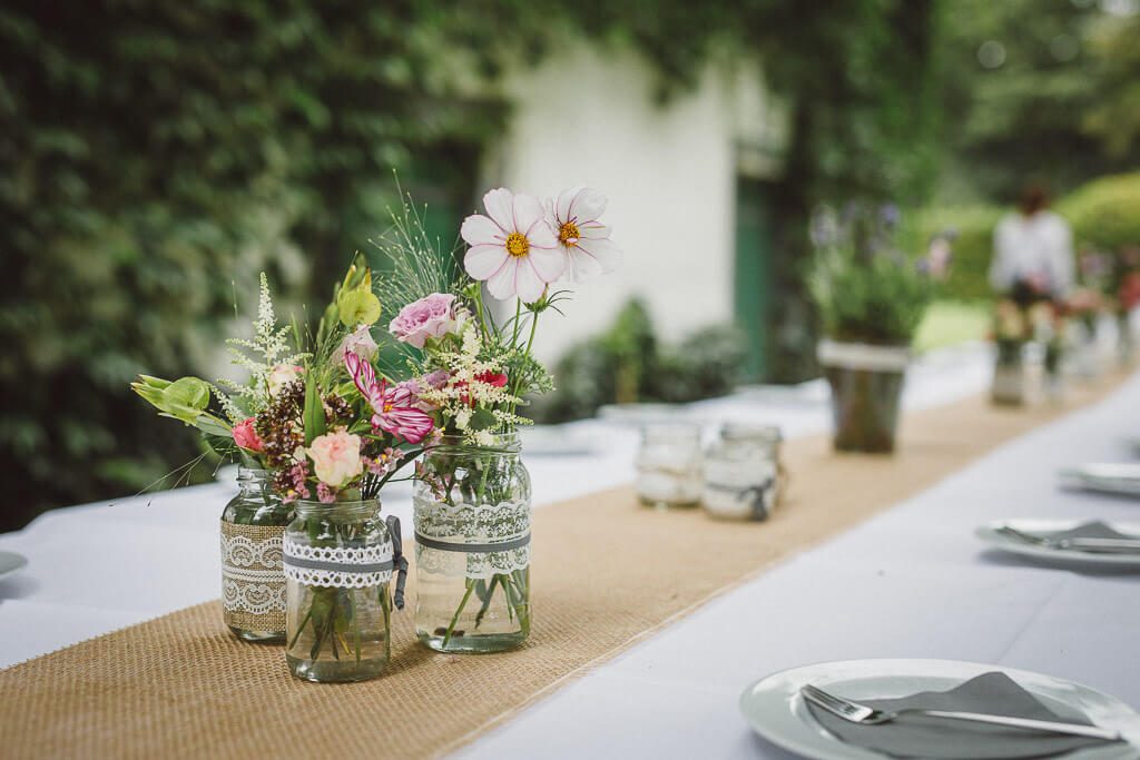 Vintage Hochzeitsdeko