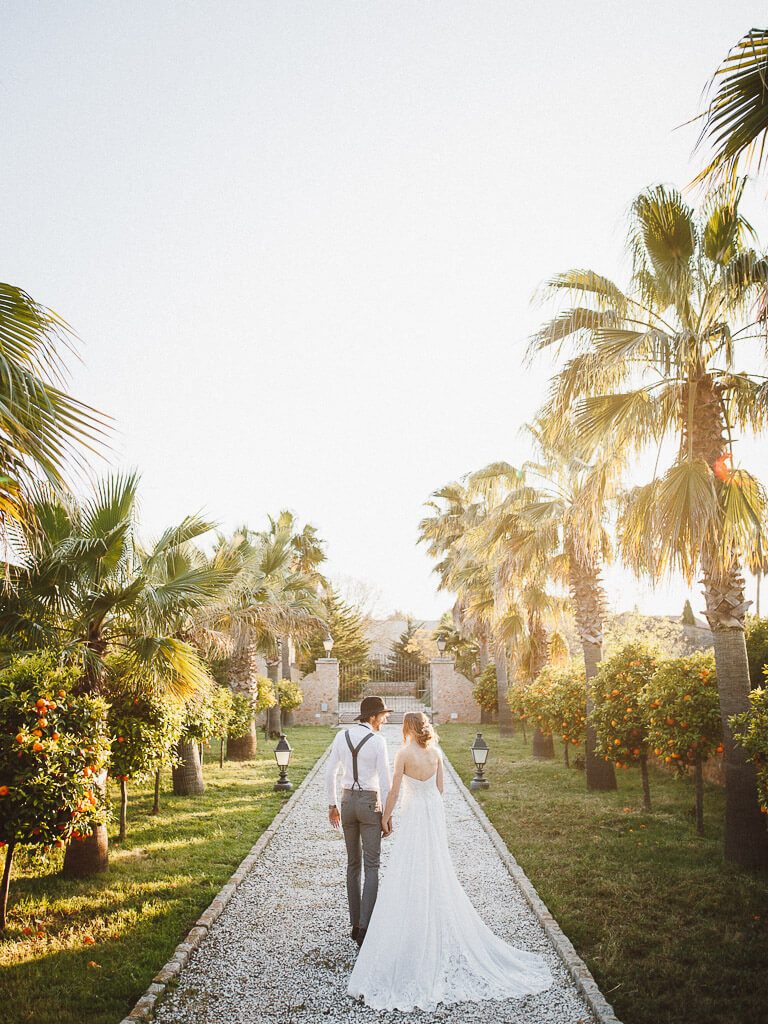 Finca Mallorca Plantage Hochzeitsfotos Mallorca