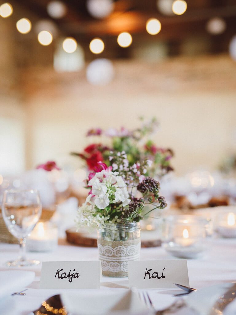 Vintage Hochzeitsdeko