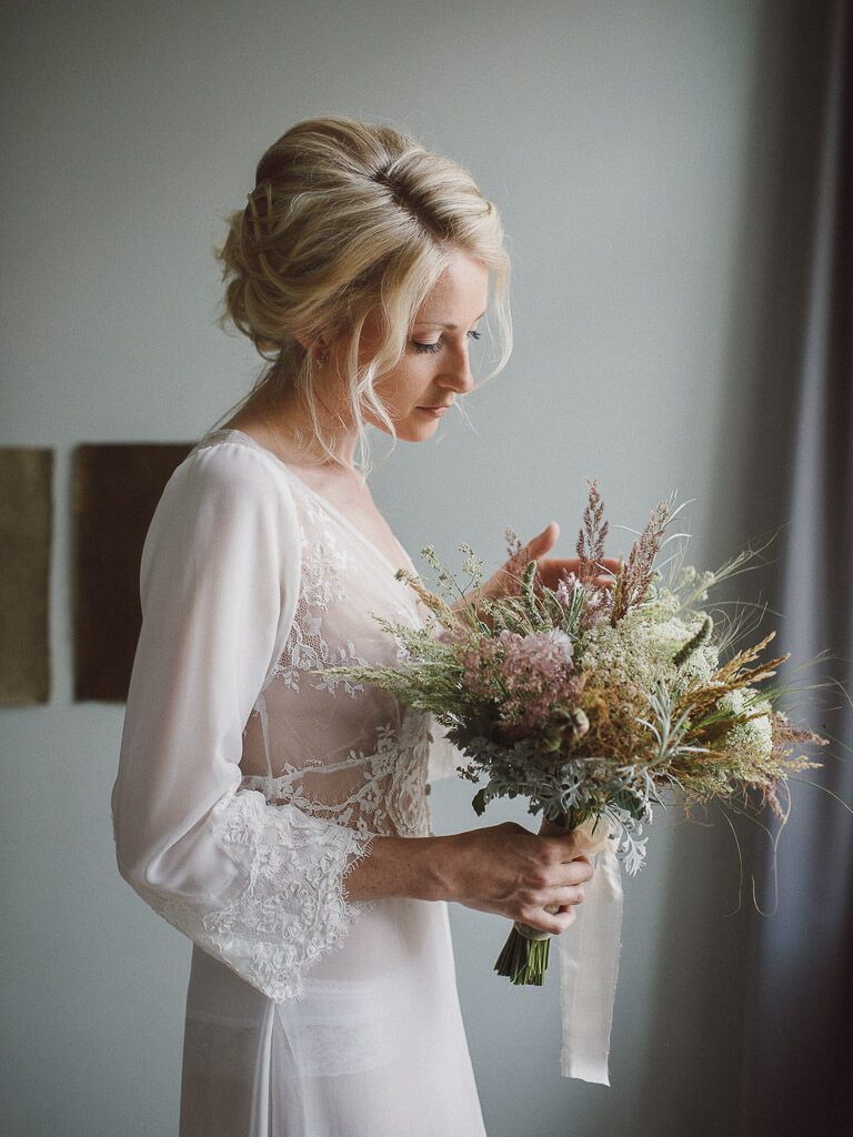 Bridal Boudoir - Trockenblumen Strauß