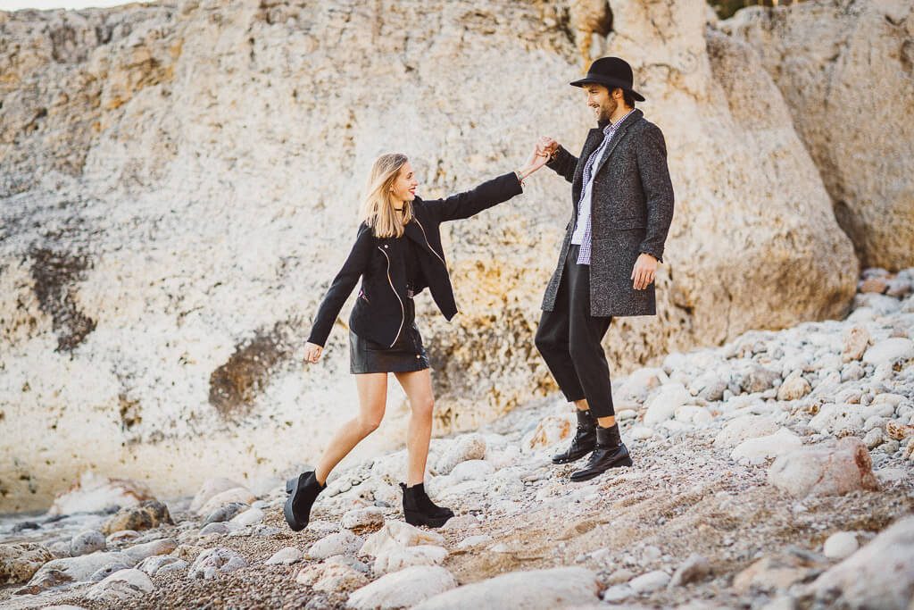 Beach Couple Photoshoot in Mallorca