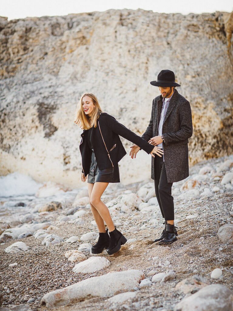 Beach Couple Photoshoot in Mallorca
