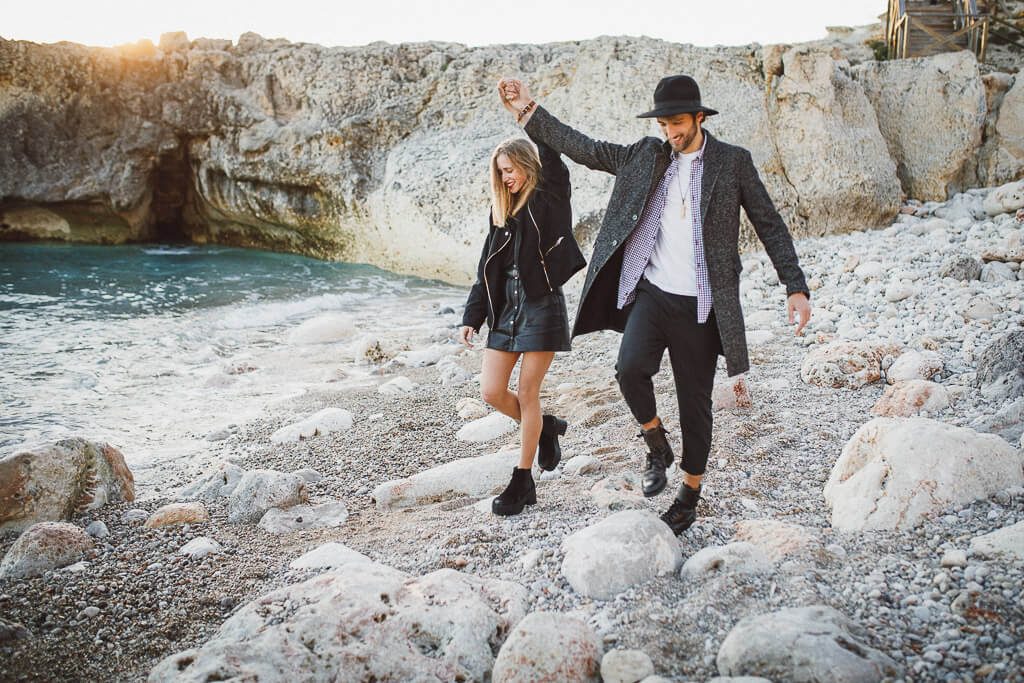 Beach Couple Photoshoot in Mallorca