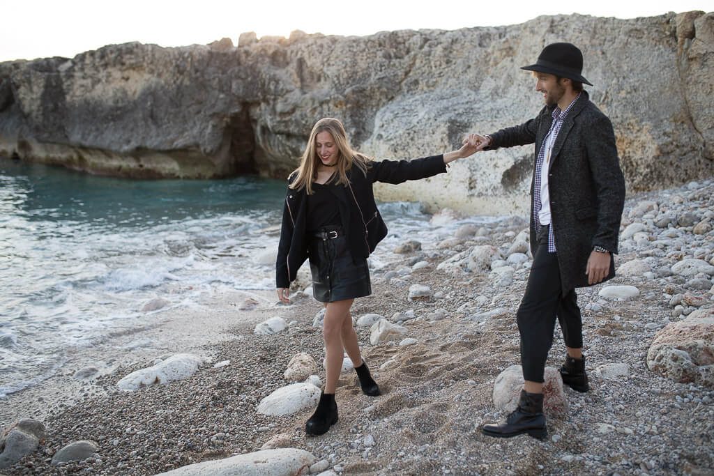 Beach Couple Photoshoot in Mallorca