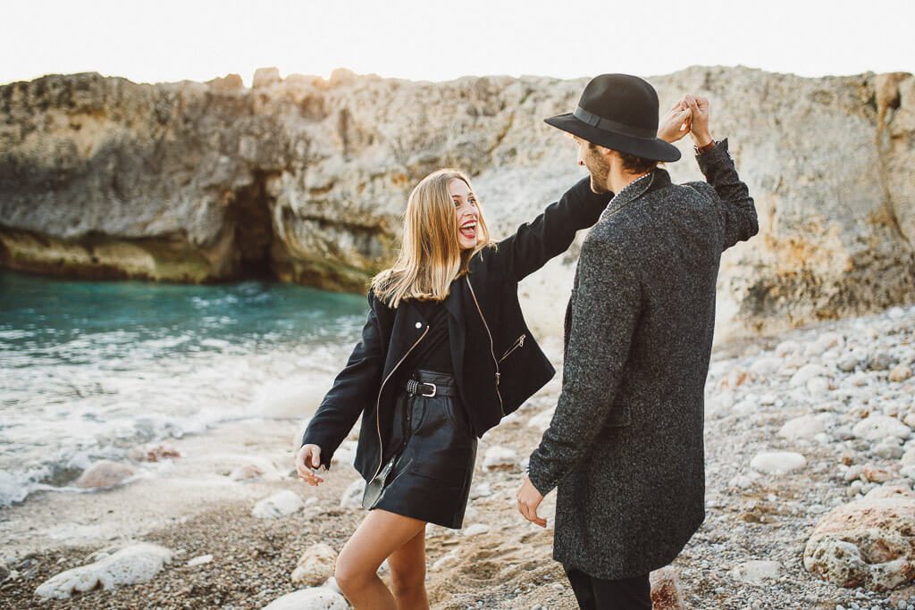 Beach Couple Photoshoot in Mallorca