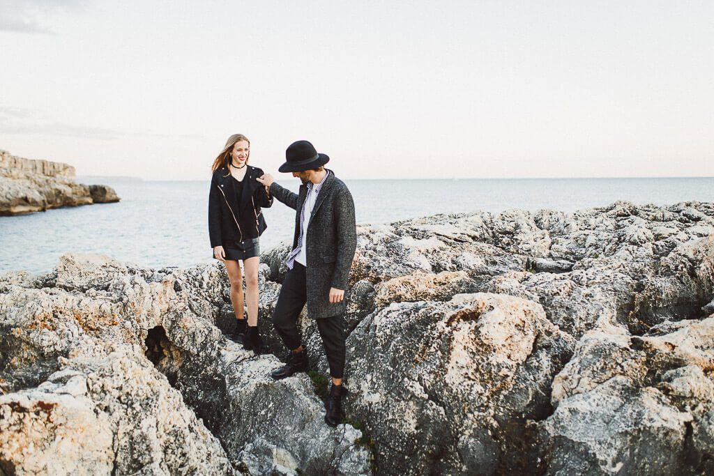 Beach Couple Photoshoot in Mallorca