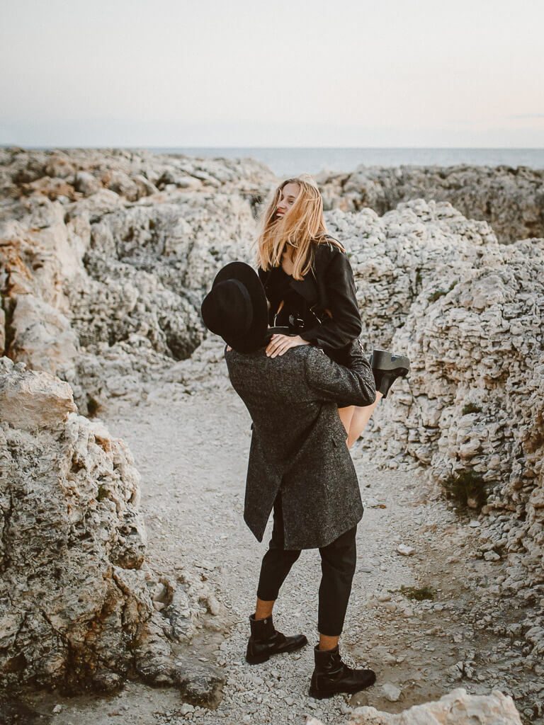 Lässiges Paarshooting Mallorca