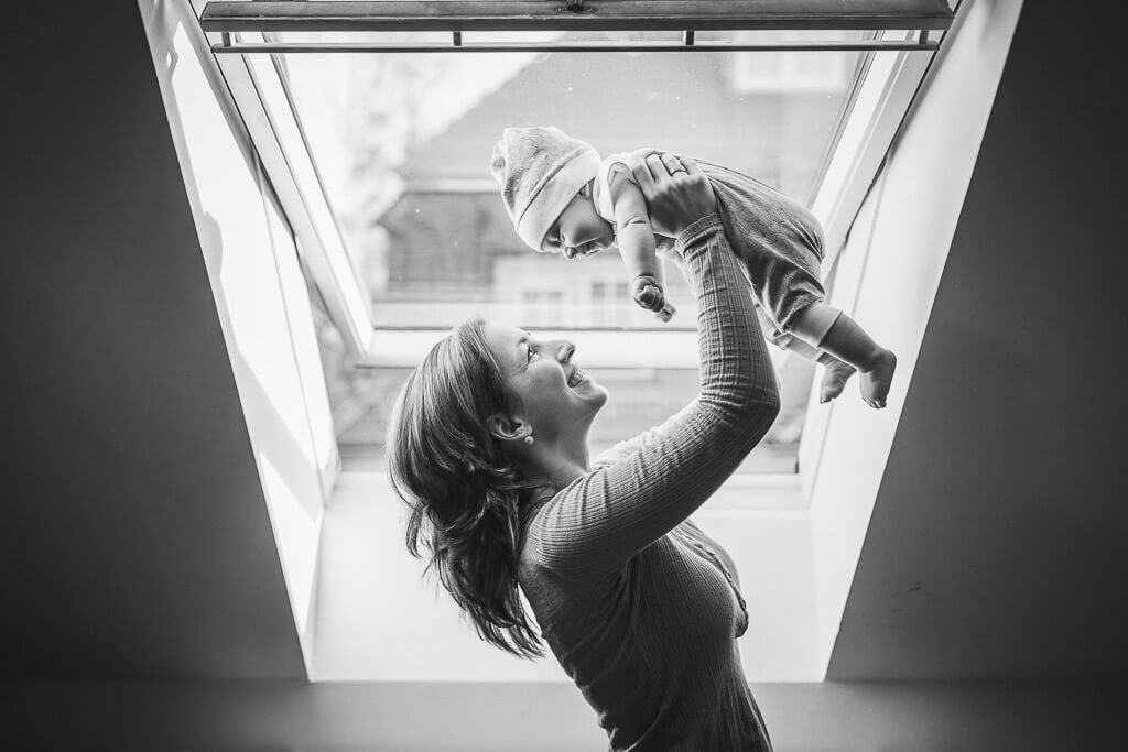 Natürliche Familienfotos Leipzig