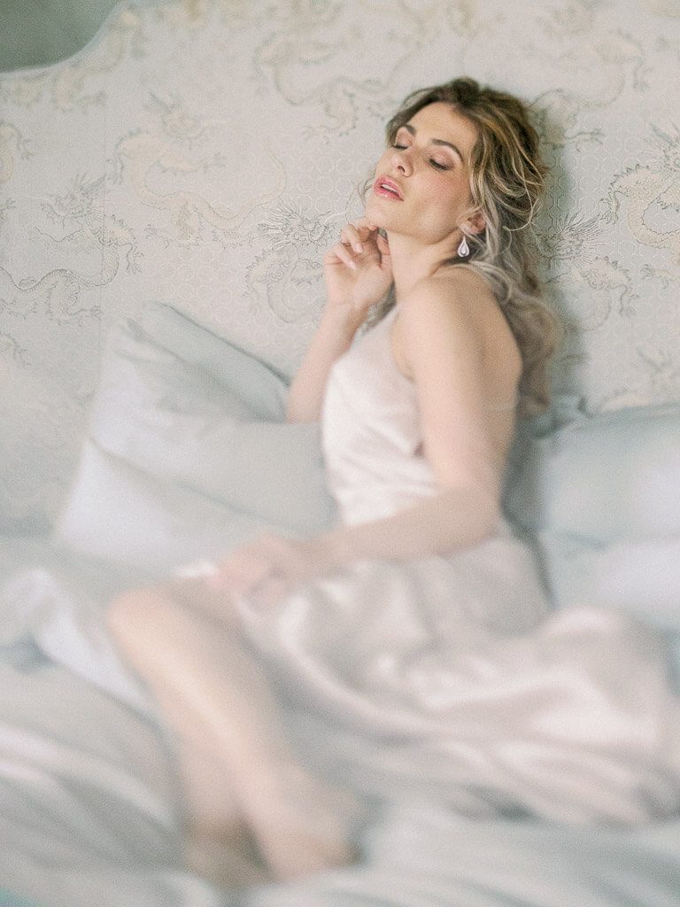 Boudoir Posen Bett - Boudoir Shoot Leipzig