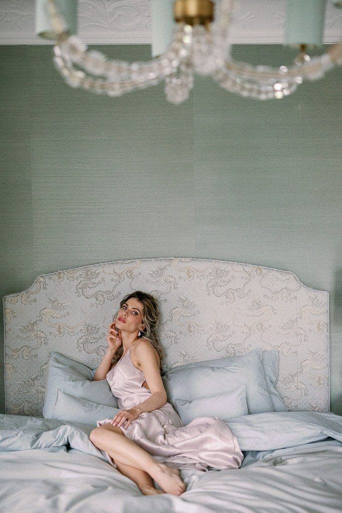 Boudoir Posen Bett - Boudoir Shoot Leipzig