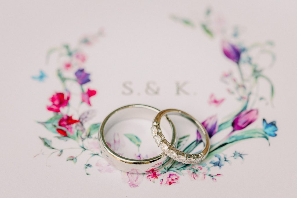 Eheringe gold - Hochzeit Schloss Wackenbarth