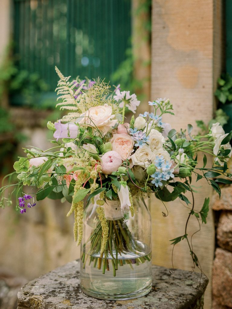 Brautstrauß, Hochzeit Schloss Wakerbarth