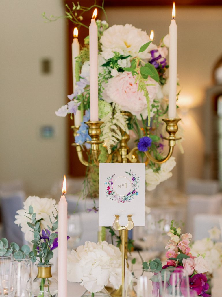 Hochzeitstisch gold pink, Schloss Wackerbarth Hochzeit