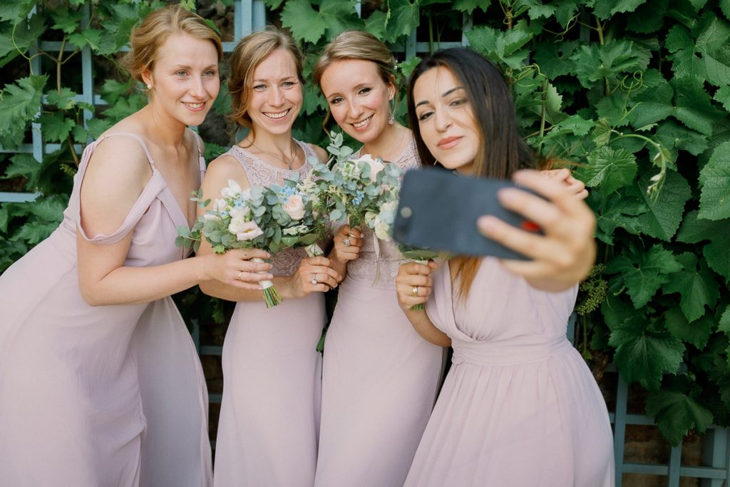 Bridesmaids, Wackerbarth Castle Wedding