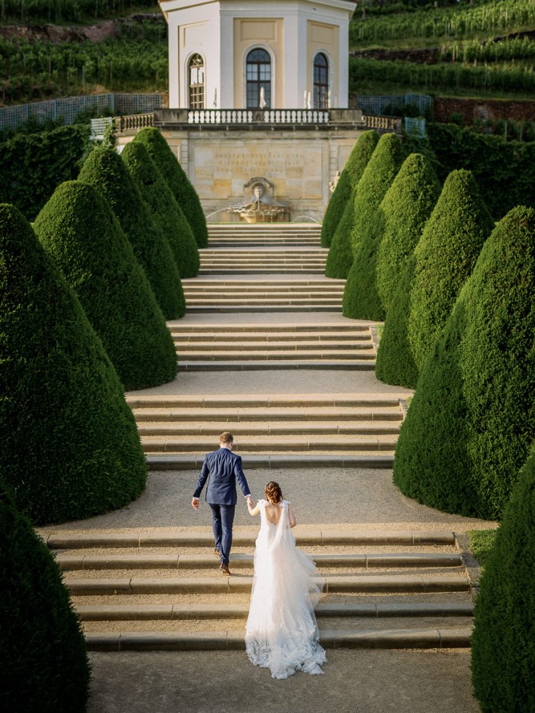Belvedere auf dem Weinberg, Hochzeit Schloss Wackerbarth