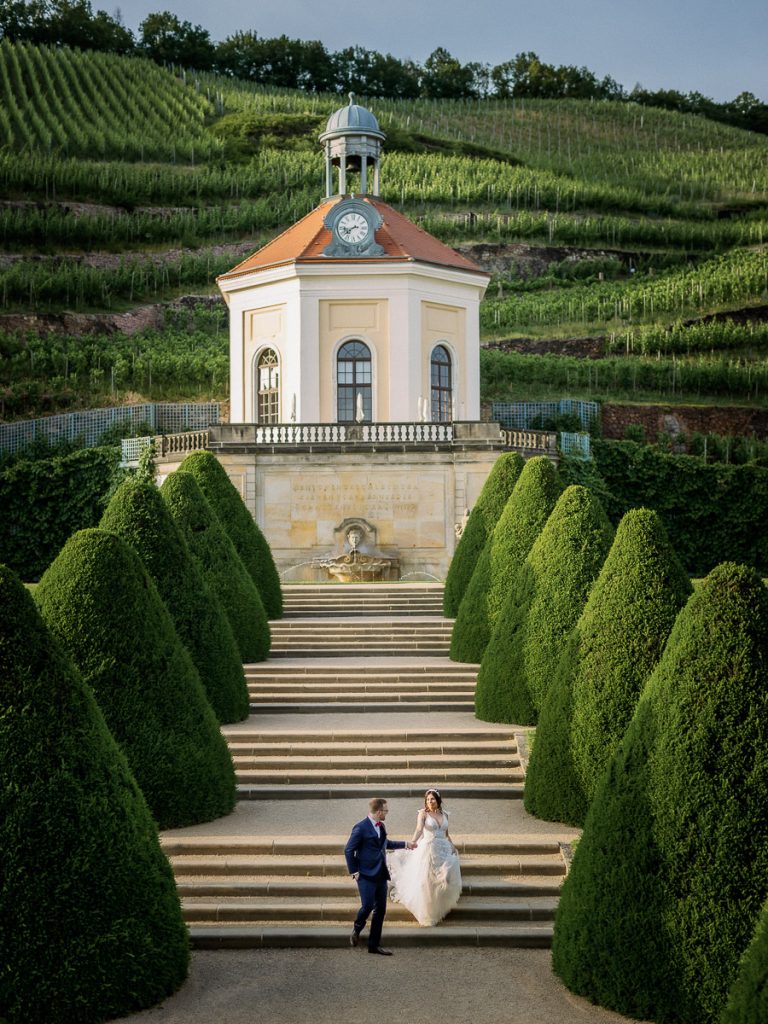 Weinberg Hochzeit Schloss Wackerbarth