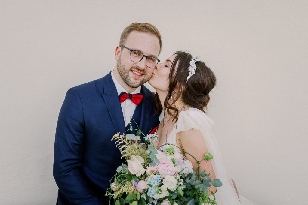 Brautpaar Belvedere Schloss Wackerbarth Hochzeit