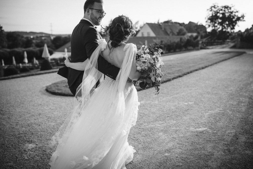 Hochzeitsfotos auf dem Weinberg, Schloss Wackerbarth Hochzeit