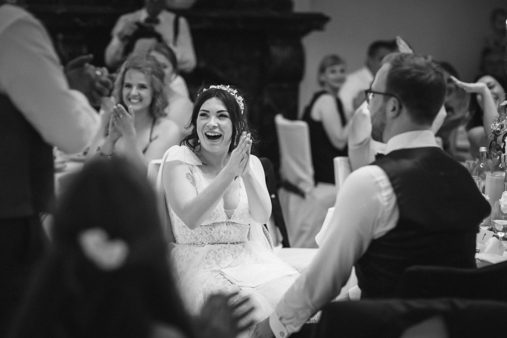 Wilde Hochzeitsfeier, Schloss Wackerbarth Hochzeit