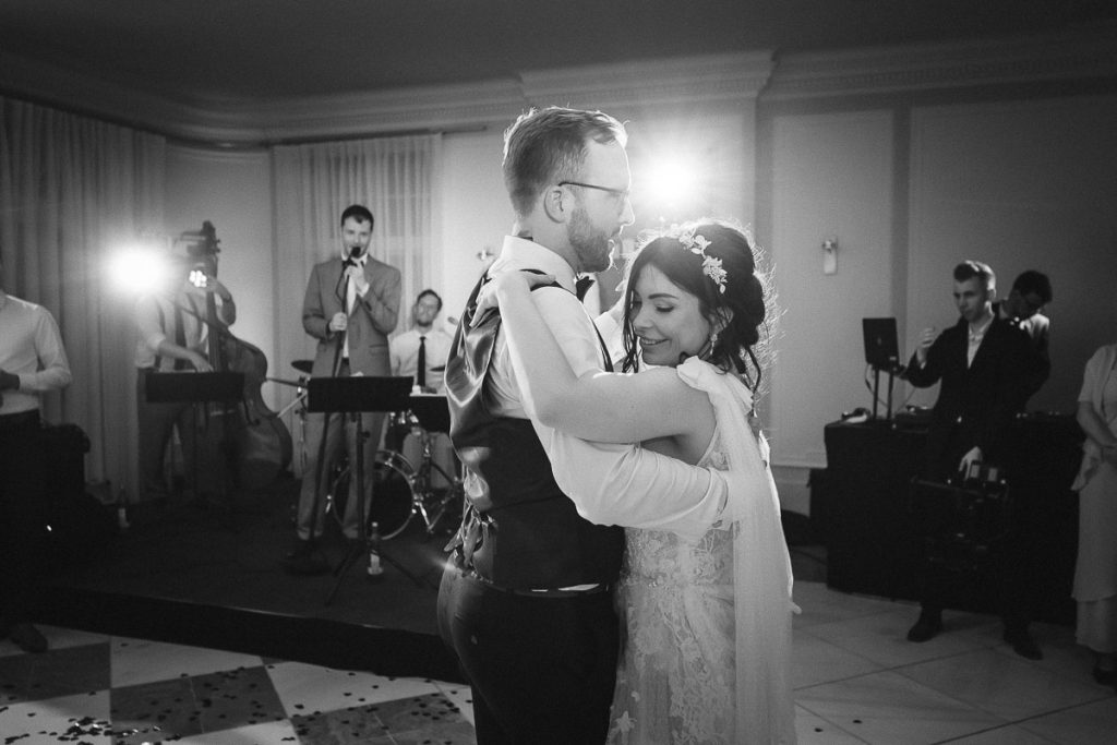 Hochzeit Schloss Wackerbarth, Brautpaartanz