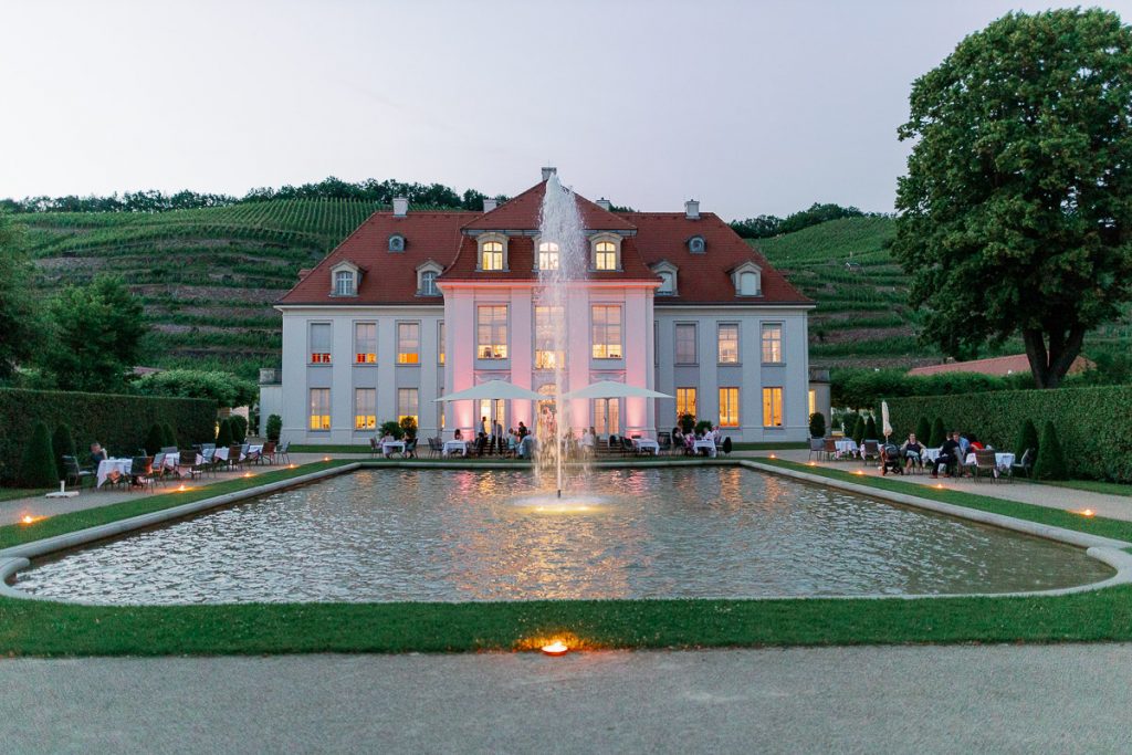 Brunnen, Hochzeit Schloss Wackerbarth