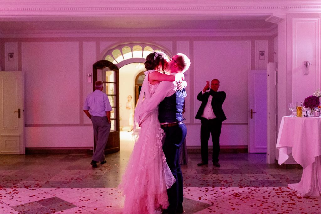 Hochzeitsparty, Hochzeit Schloss Wackerbarth