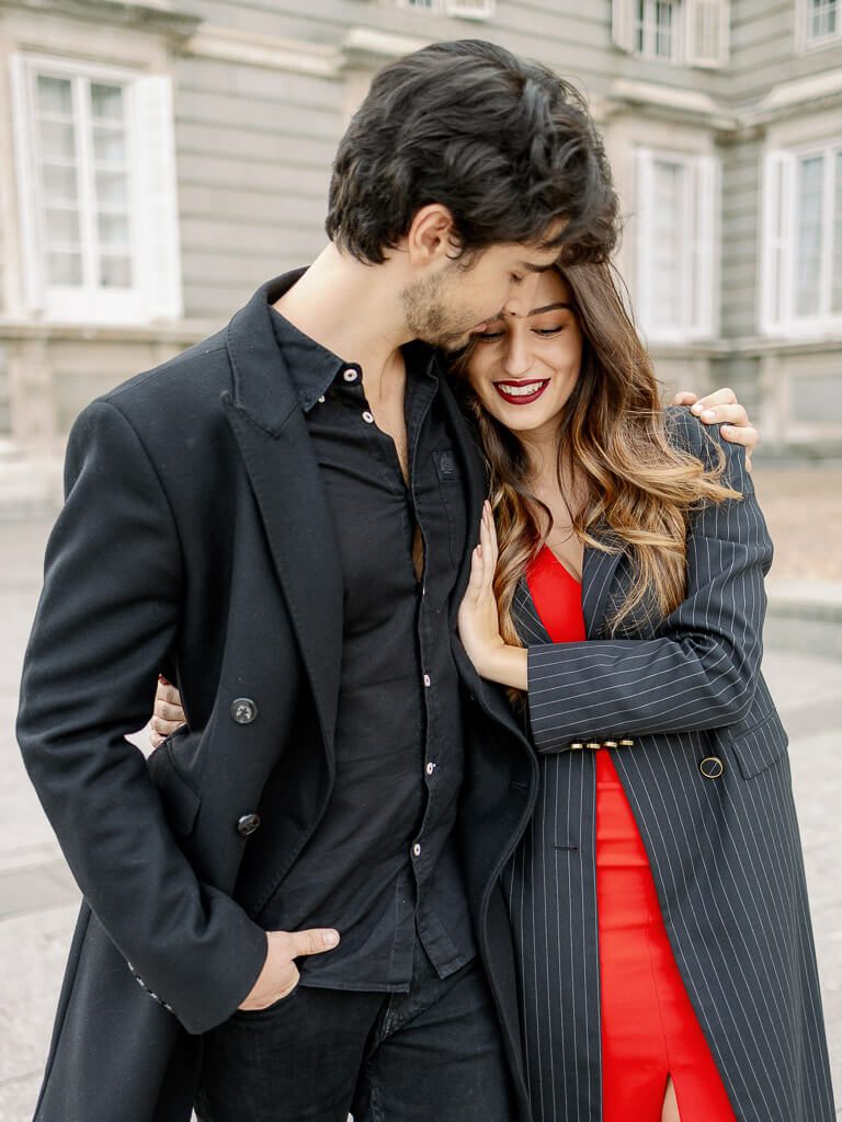 Posen Paar Fotoshooting