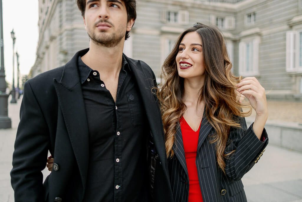 Posen Paar Fotoshooting