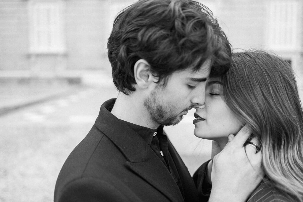 Posen für Pärchen - Paar Fotoshooting Madrid