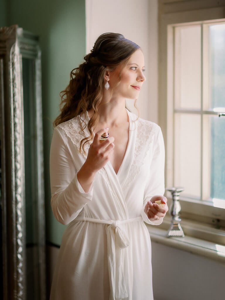 Sinnliche Braut - Hochzeit Schloss Machern