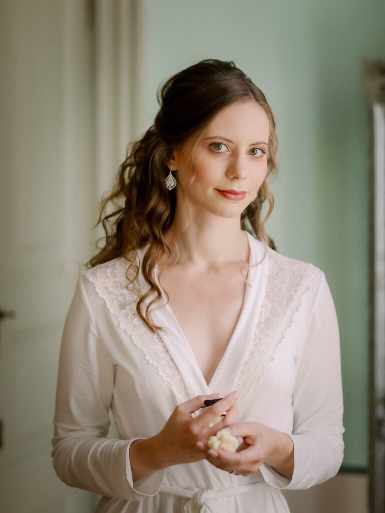 Braut Fotoshooting - Hochzeit Schloss Machern