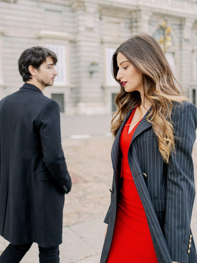 Posing Couple Shoot Madrid