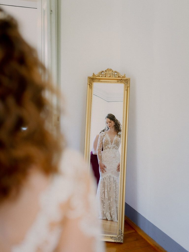 Braut Fotoshooting - Hochzeit Schloss Machern