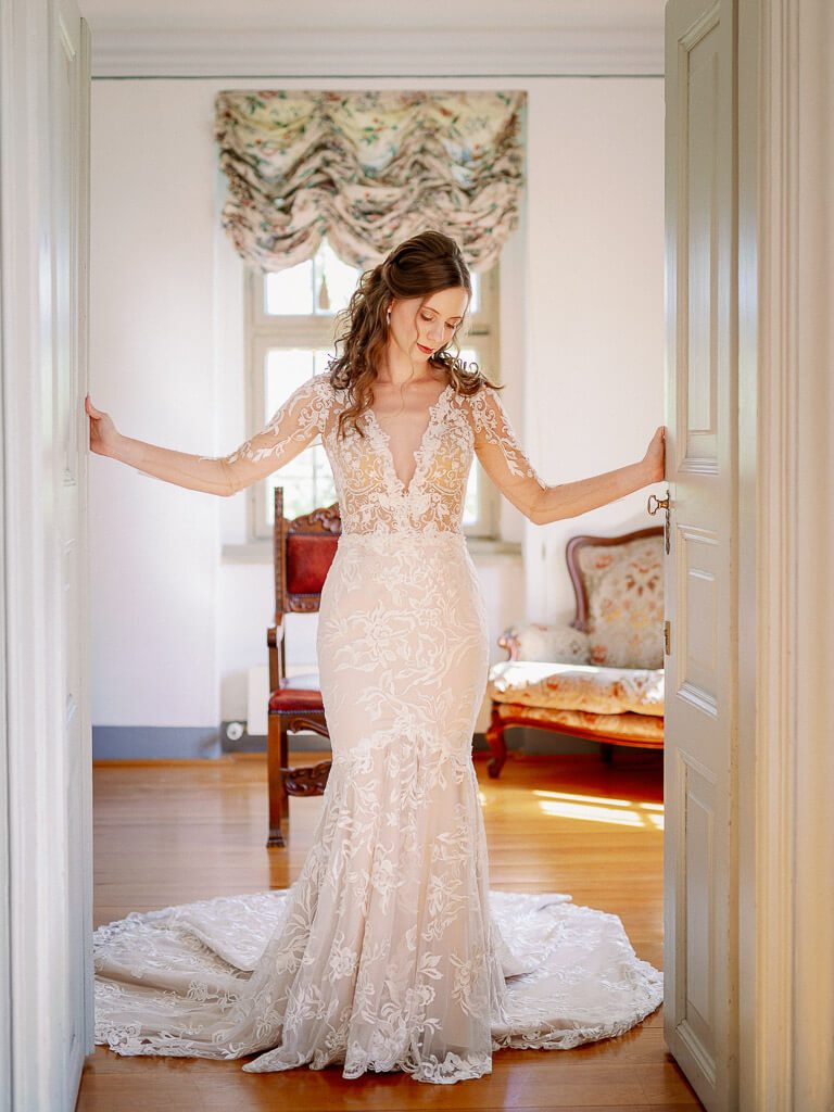 Hochzeitsbilder Braut - Hochzeit Schloss Machern