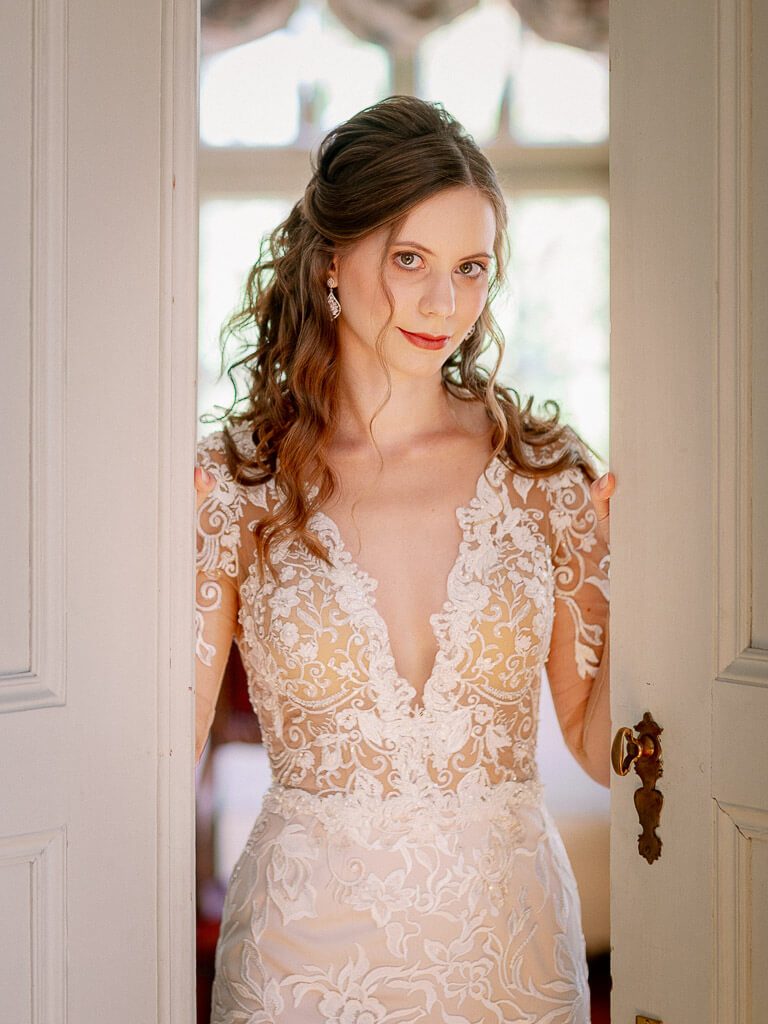 Brautkleid aus Spitze