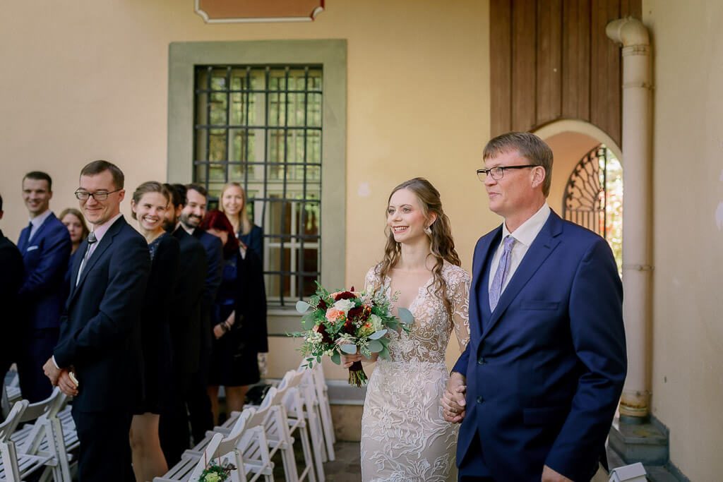 Standesamtliche Trauung - Hochzeit Schloss Machern