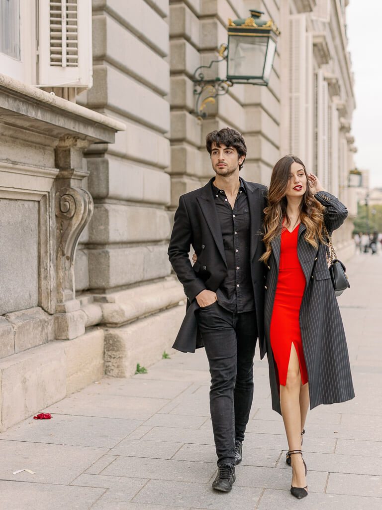 Sexy Outfits für Paar Shooting - Paar Fotoshooting Madrid