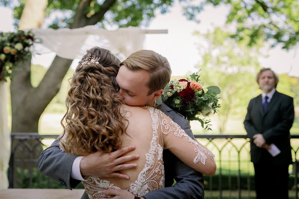 Braut und Bräutigam - Hochzeit Schloss Machern