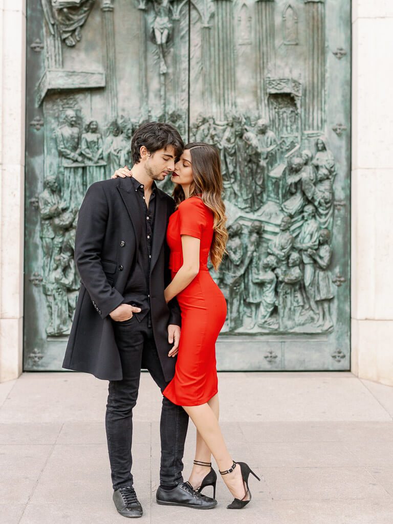 Sexy Outfits für Paar Shooting - Paar Fotoshooting Madrid