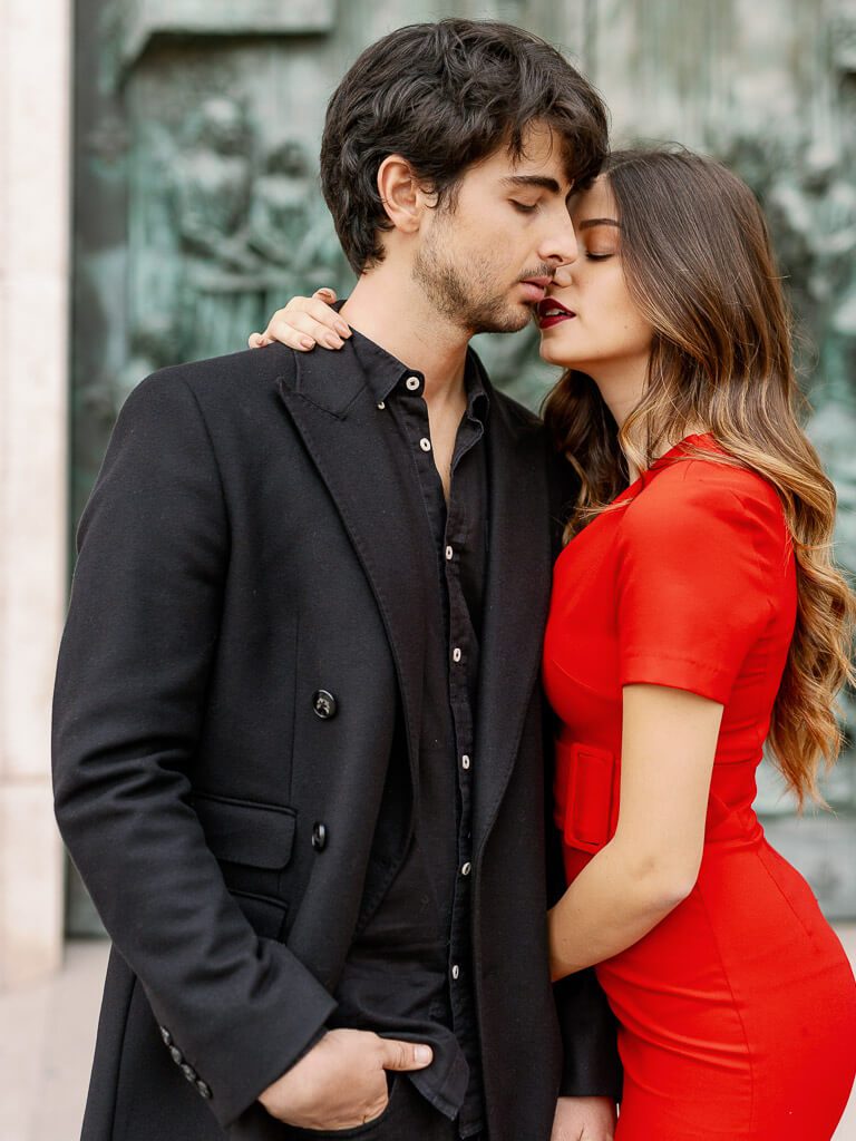 Sexy Outfits Couple Shoot Madrid