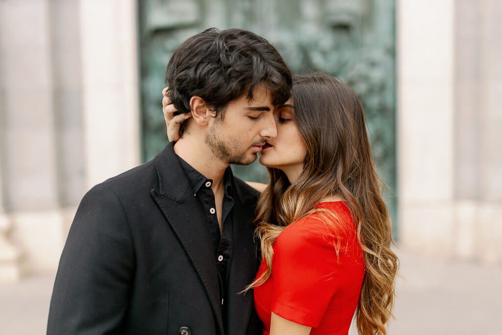 Sexy Posen - Paar Fotoshooting Madrid