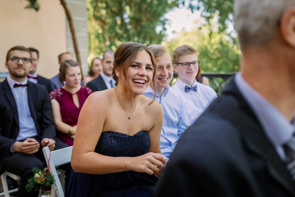 Hochzeitsgäste - Hochzeit Schloss Machern